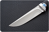 Нож Следопыт граб - черное дерево, 95х18, нержавеющая сталь : фото 3