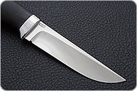 Нож Следопыт граб - черное дерево, 95х18, нержавеющая сталь : фото 4