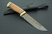 Нож Бекас карельская береза, zdi-1016, латунь : фото 10