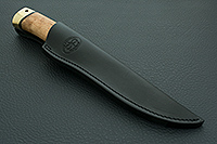 Нож Бекас карельская береза, zdi-1016, латунь : фото 11