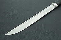 Нож Бурятский большой рукоять текстолит, n690, алюминий : фото 3