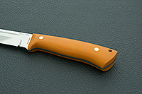 Нож Бекас ЦМ накладки микарта, elmax, цельнометаллический : фото 6