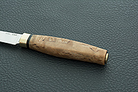 Кухонный нож Овощной малый карельская береза, elmax, латунь : фото 6