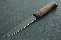 Нож Финка-5 стабилизированная карельская береза, n690, текстолит : фото 2