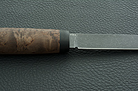 Нож Финка-5 стабилизированная карельская береза, n690, текстолит : фото 8