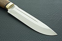 Нож Селигер орех, elmax, латунь : фото 4