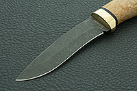 Нож Шаман-2 карельская береза, elmax, латунь : фото 3