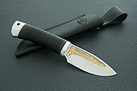 Нож Добрый наборная кожа, elmax, алюминий : фото 10