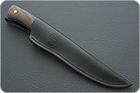 Нож Бекас ЦМ накладки орех, aus-8, цельнометаллический : фото 9