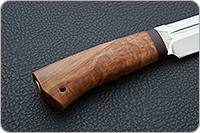 Нож Селигер карельская береза, elmax, текстолит : фото 3