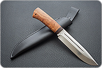 Нож Селигер карельская береза, elmax, текстолит : фото 5