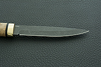 Нож Пескарь кап березовый, elmax, латунь : фото 7