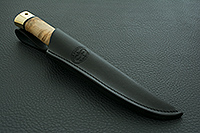 Нож Пескарь кап березовый, elmax, латунь : фото 10