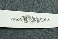 Кухонный нож Поварской цельнометаллический накладки текстолит
, cpr, алюминий : фото 8