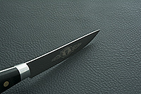 Кухонный нож Овощной цельнометаллический накладки текстолит
, 95х18, без дополнительной обработки : фото 6