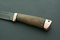 Нож Бекас кап ореховый, elmax, медь : фото 6