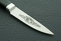 Кухонный нож Овощной малый рукоять текстолит, n690, алюминий : фото 4