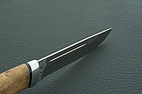 Нож Бекас стабилизированная карельская береза, elmax, алюминий : фото 7