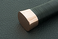 Нож Бурятский большой наборная кожа, zdi-1016, медь : фото 7