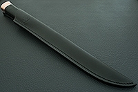 Нож Бурятский большой наборная кожа, zdi-1016, медь : фото 11