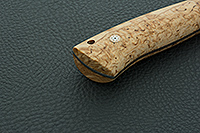 Нож Бекас ЦМ накладки стабилизированная карельская береза, elmax, цельнометаллический : фото 4