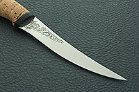 Нож Фишка (Fish-ka) береста, n690, текстолит : фото 4