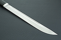 Нож Бурятский большой рукоять текстолит, elmax, алюминий : фото 3