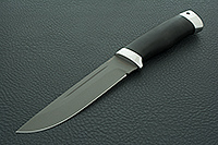 Нож Бекас граб - черное дерево, rwl-34, нержавеющая сталь : фото 2