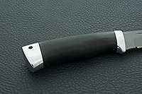 Нож Бекас граб - черное дерево, rwl-34, нержавеющая сталь : фото 5