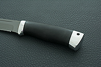 Нож Бекас граб - черное дерево, rwl-34, нержавеющая сталь : фото 6