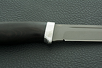 Нож Бекас граб - черное дерево, rwl-34, нержавеющая сталь : фото 9