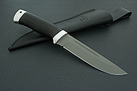 Нож Бекас граб - черное дерево, rwl-34, нержавеющая сталь : фото 10