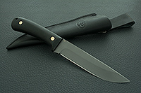 Нож Лиса ЦМ накладки текстолит
, 100х13м, цельнометаллический : фото 10