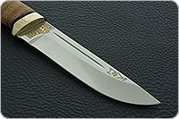 Нож Бекас береста, rwl-34, латунь : фото 2