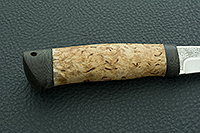 Нож Шаман-2 карельская береза, elmax, текстолит : фото 3