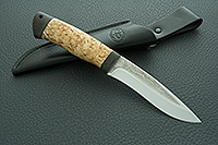 Нож Шаман-2 карельская береза, elmax, текстолит : фото 6