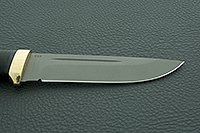 Нож Бекас наборная кожа, rwl-34, латунь : фото 7