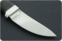 Нож Горностай граб - черное дерево, 95х18, алюминий : фото 3