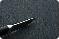 Нож Горностай граб - черное дерево, 95х18, алюминий : фото 5