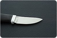 Нож Горностай граб - черное дерево, 95х18, алюминий : фото 6