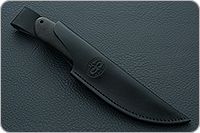 Нож Горностай граб - черное дерево, 95х18, алюминий : фото 8