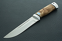 Нож Бекас кап березовый, 100х13м, алюминий : фото 2