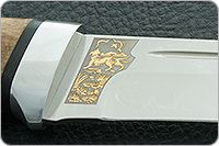 Нож Бекас кап березовый, 100х13м, алюминий : фото 6