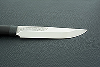 Нож Шашлычный большой граб - черное дерево, elmax, текстолит : фото 4