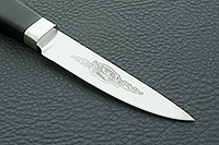 Кухонный нож Овощной малый рукоять текстолит, эп-766, алюминий : фото 4