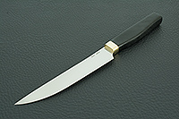 Кухонный нож Овощной рукоять текстолит, k390, латунь : фото 2