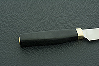 Кухонный нож Овощной рукоять текстолит, k390, латунь : фото 5