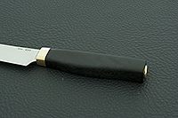 Кухонный нож Овощной рукоять текстолит, k390, латунь : фото 6