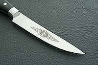 Кухонный нож Овощной цельнометаллический накладки текстолит
, 100х13м, без дополнительной обработки : фото 2