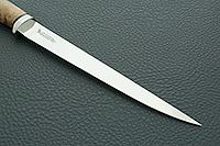 Нож Белуга стабилизированная карельская береза, elmax, алюминий : фото 4